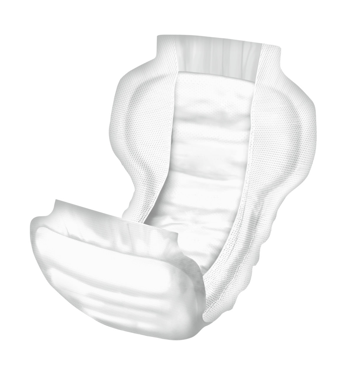 White knee pads on a white background