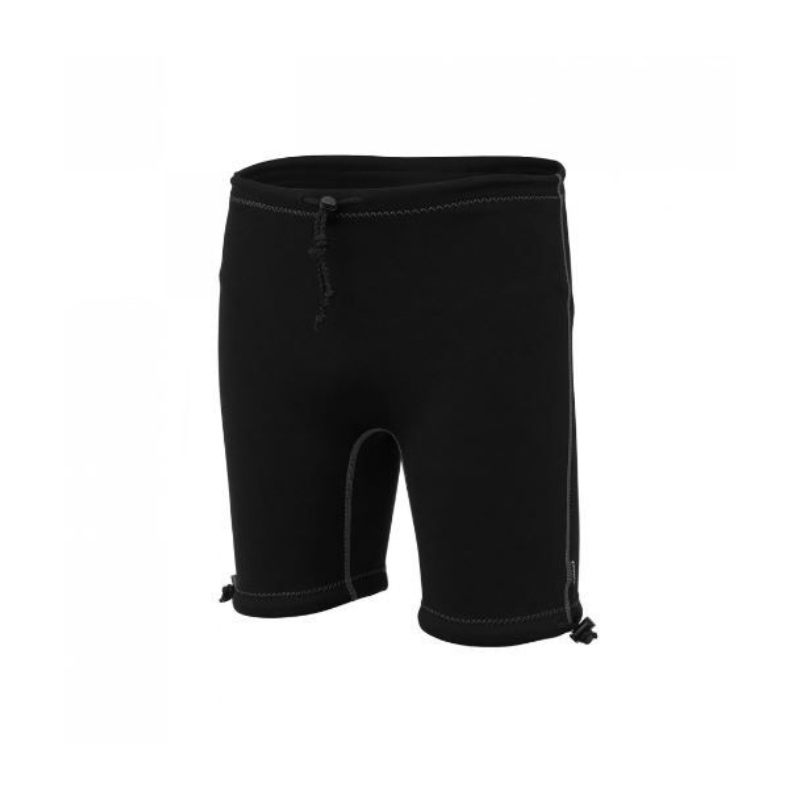 Black shorts on a white background