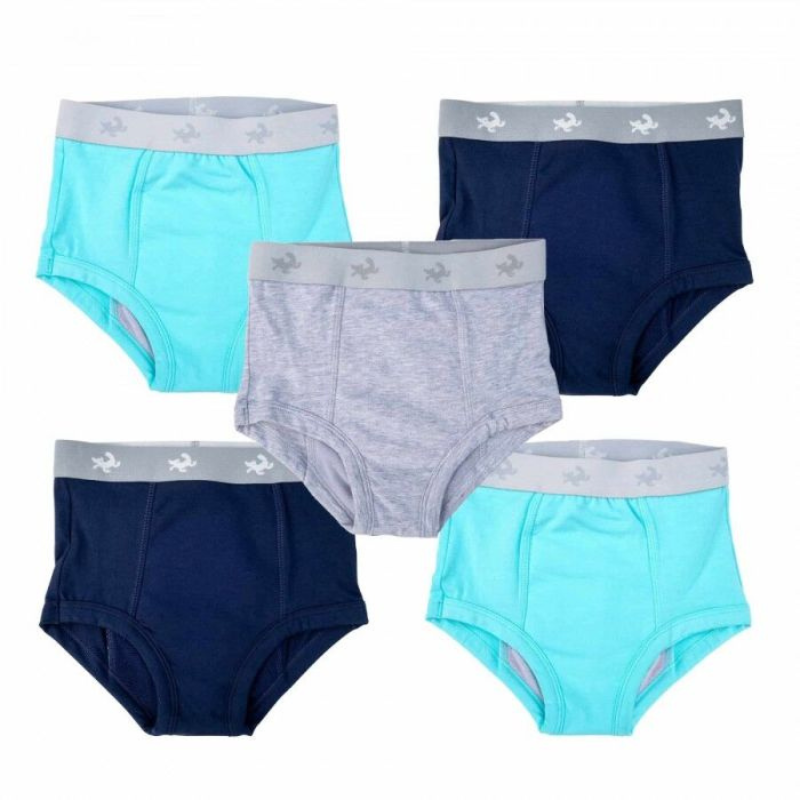 Conni Kids Tackers 10-12 Years 66cm Navy|Aqua|Grey (Pack of 5)
