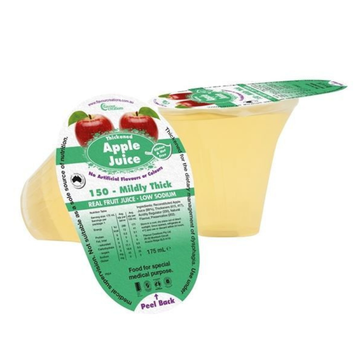 Flavour Creations Apple Moderately Thick 400 Dysphagia Cup 175ml APPLE400