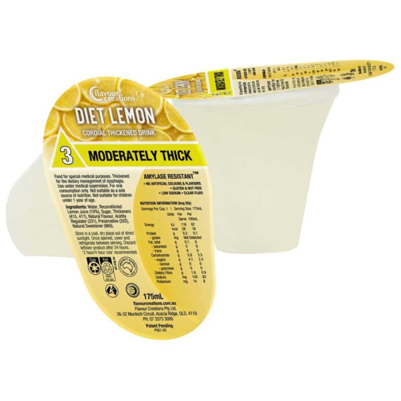 Flavour Creations Diet Lemon Cordial 175ml