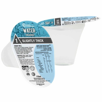 Flavour Creations Water Thickened - Slightly Thick Level 1 175ml Water1
