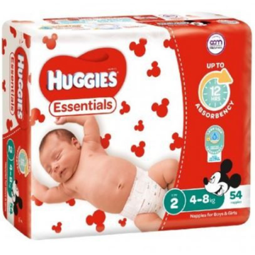 Huggies Nappies Mega Pack - Infant (Carton of 216)
