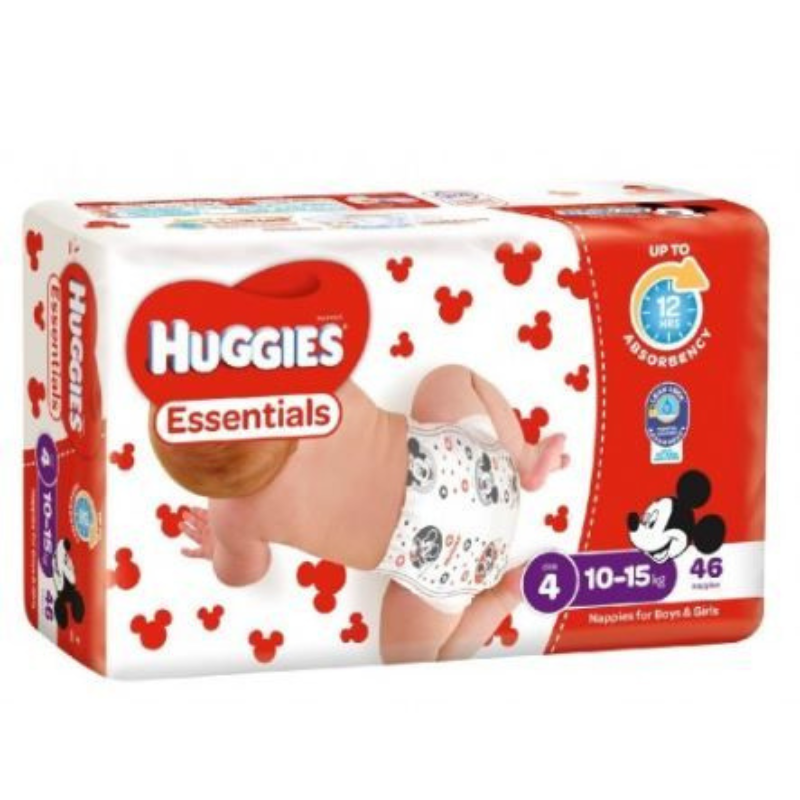 Huggies Nappies Mega Pack - Toddler (Carton of 184)