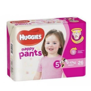 Huggies Nappy Pants - Walker Girl (Pack of 26)
