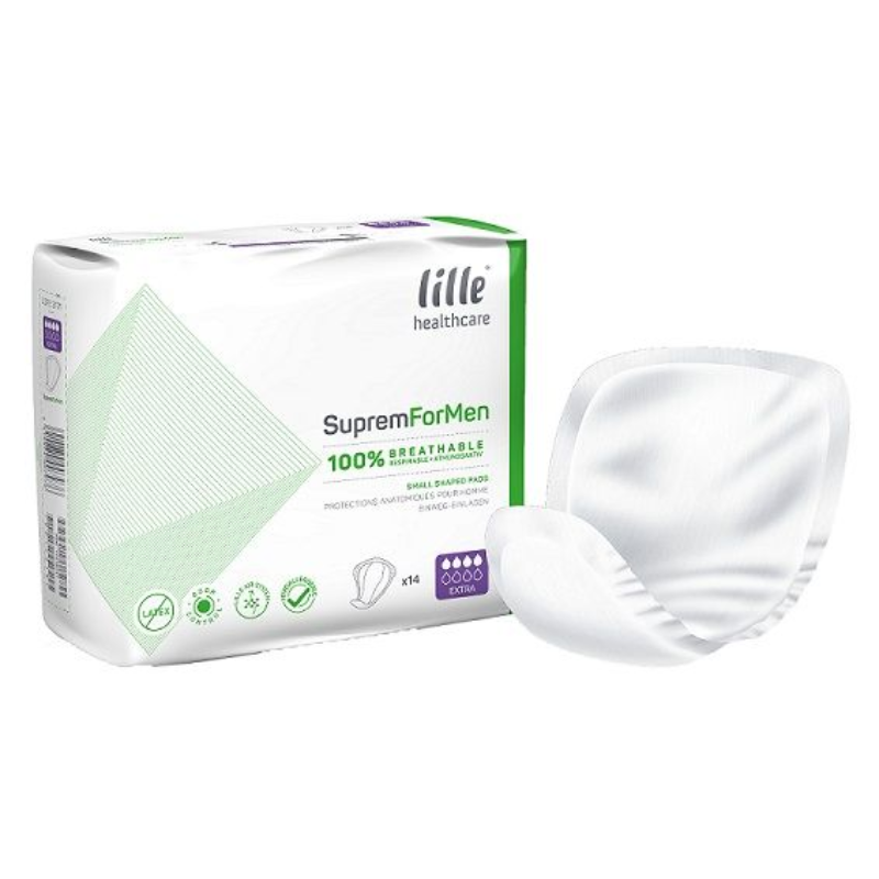 Lille Healthcare SupremForMen product packaging with a white background