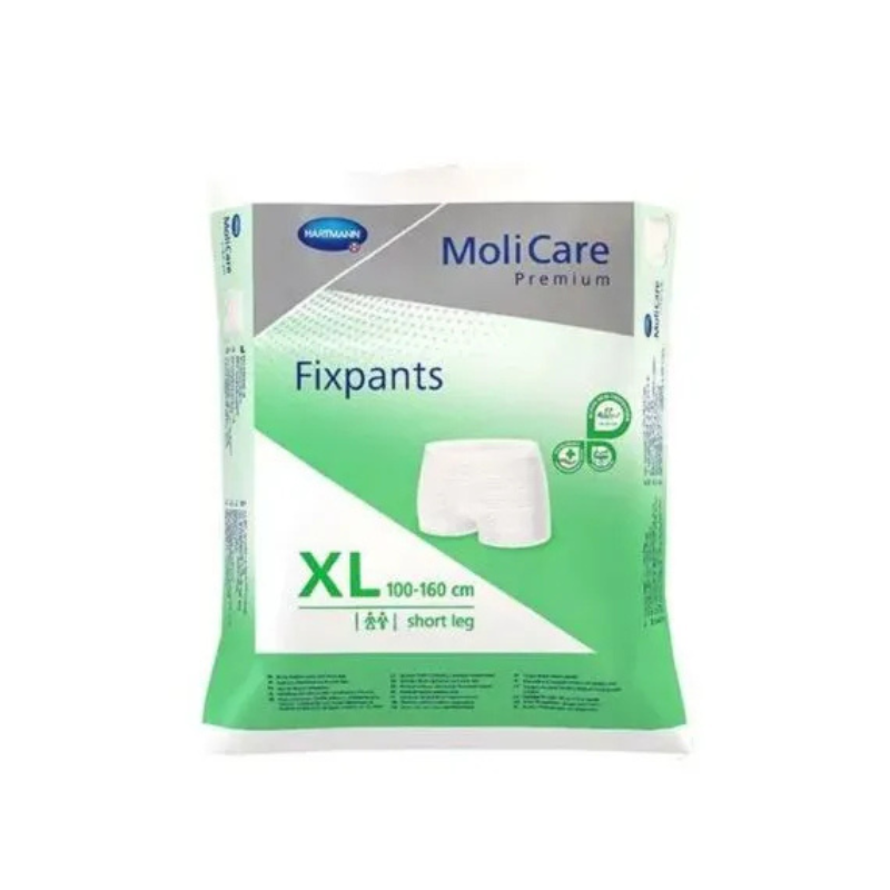 MoliCare Fixpants packaging on a white background
