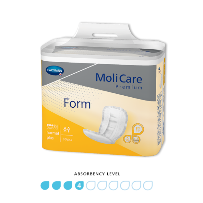 MoliCare Premium Form packaging on a white background