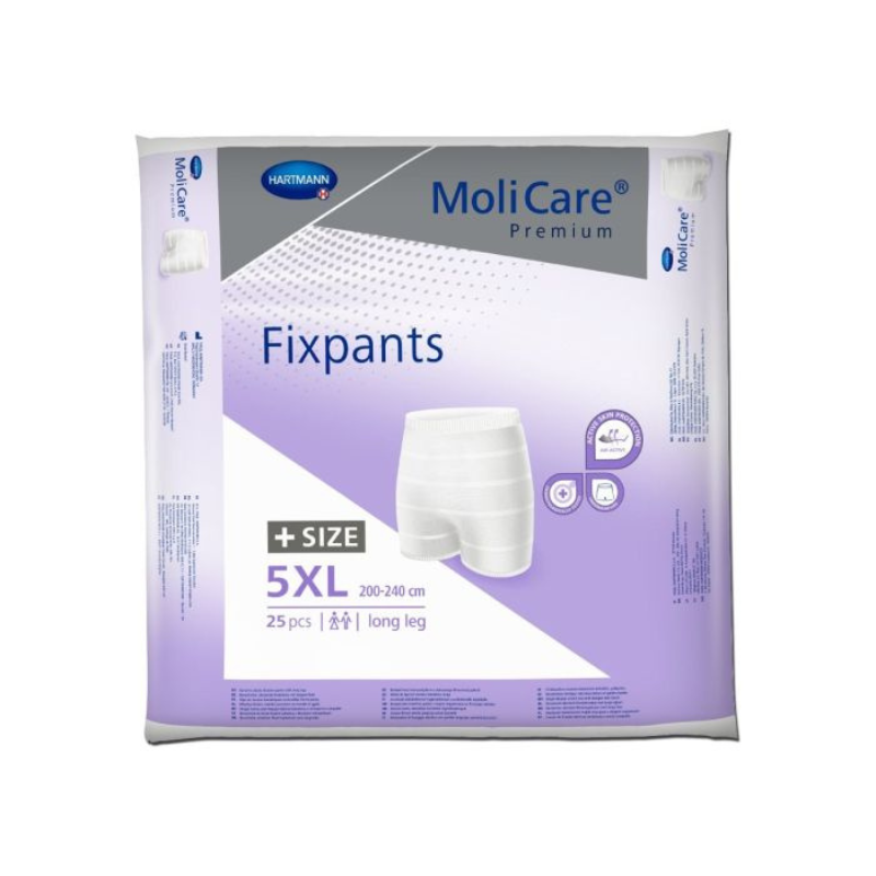 MoliCare Fixpants packaging on a white background