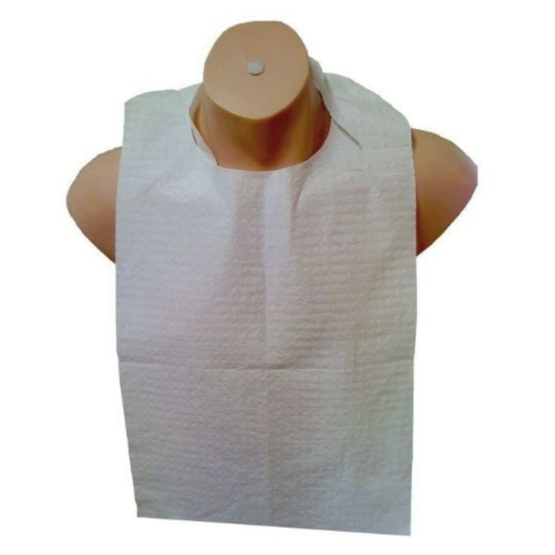 No Fuss Large Protective Bibs (Pack of 100)