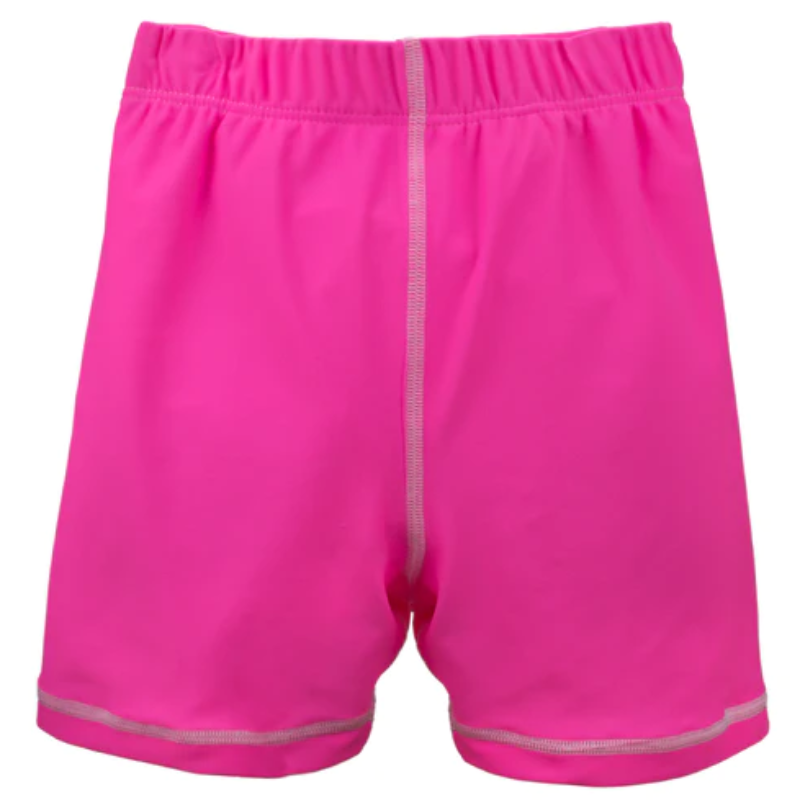 pink swimwear on a white background