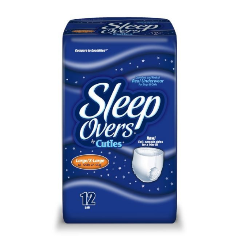 Sleepover Youth Pants - Large/X-Large 27-57kg 1000ml 5302 (Box of 48)