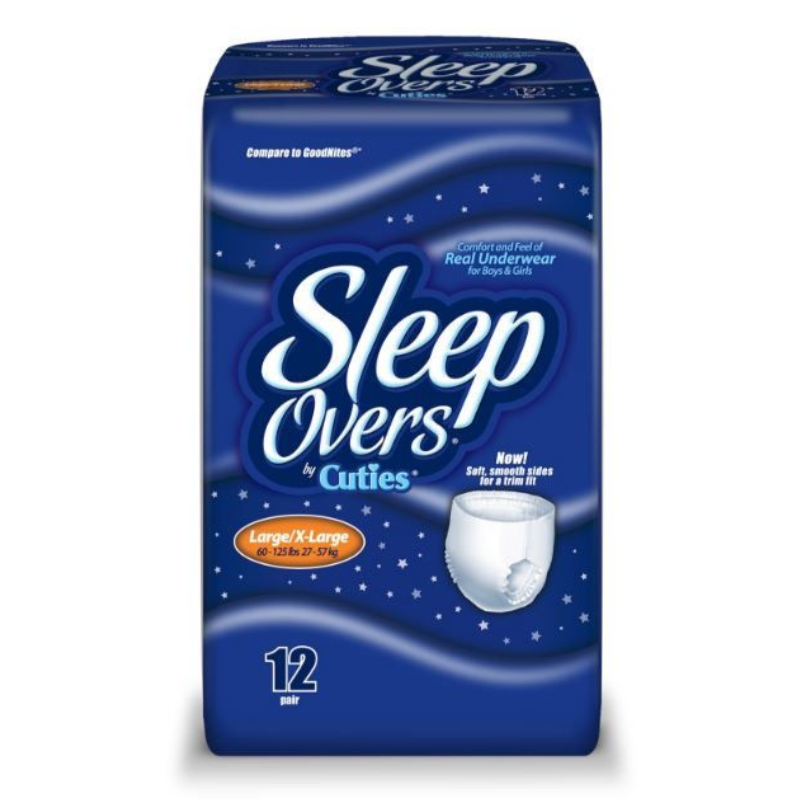 Sleepover Youth Pants - Large/X-Large 27-57kg 1000ml 5302 (Pack of 12)