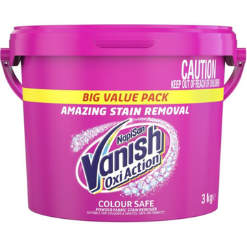 Vanish Napisan Oxi Action Fabric Stain Remover Powder 3Kg
