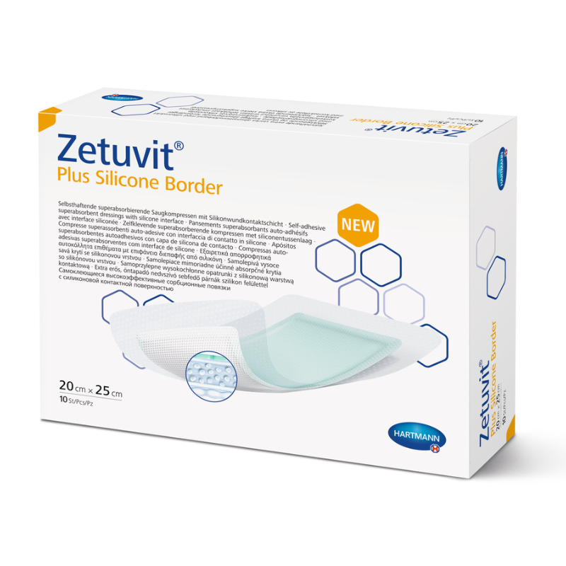 Zetuvit® Plus Silicone Border
