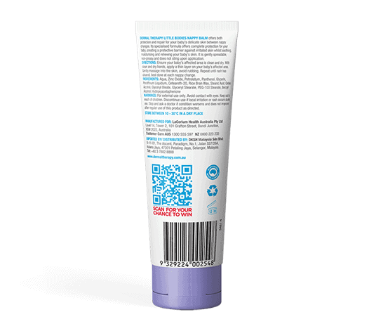 Dermal Therapy Little Bodies Nappy Balm 100g
