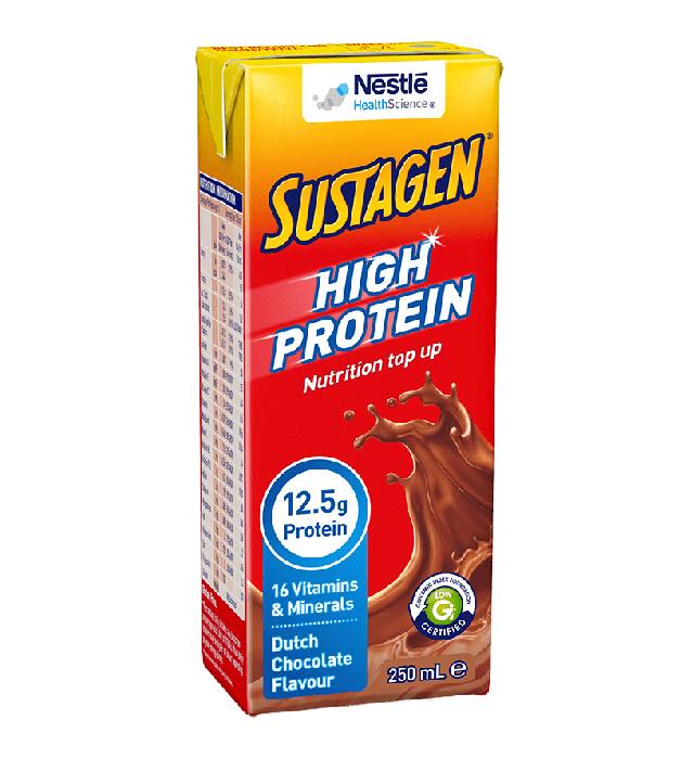 Sustagen High Protein Liquid Dutch Chocolate 250ml 12401460